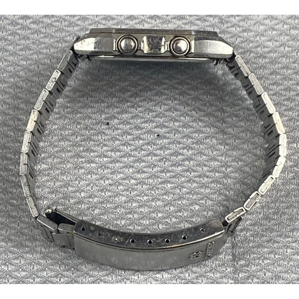vintage Seiko Sports 100 Alarm watch H557-5179 Original Tag and band parts AS/IS
